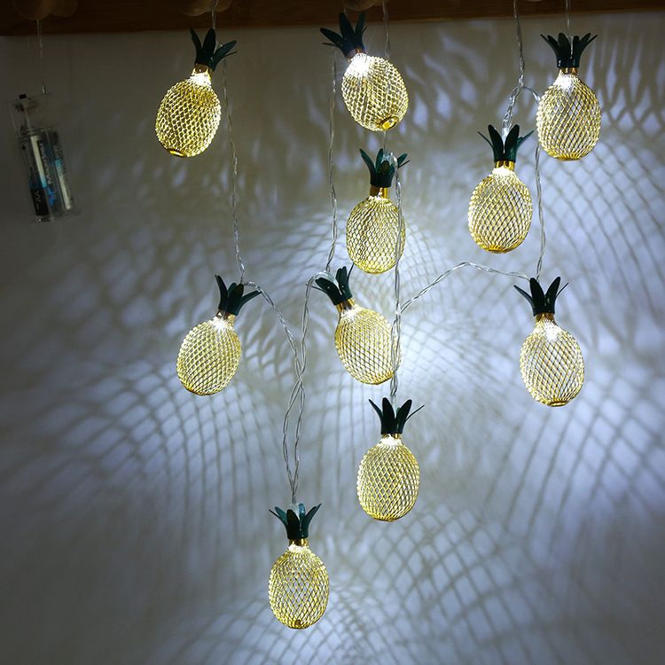 Decoração do quarto Levou Corda Lâmpada Frutas Luzes De Natal Abacaxi Abacaxi Corda Da Lâmpada Do Decoração do quarto Levou Corda Lâmpada Frutas Luzes De Natal Abacaxi Abacaxi Corda Da Lâmpada Do