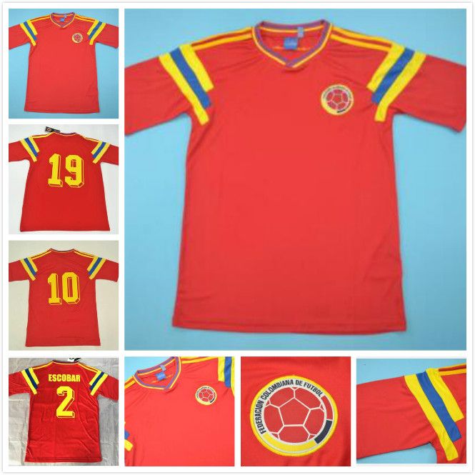 colombia red jersey