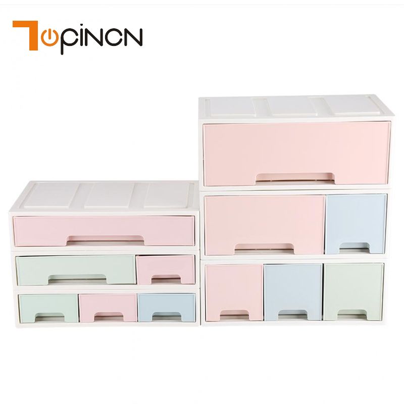 2019 Combinable Diy Drawer Desk Organizer Desktop Storage Box