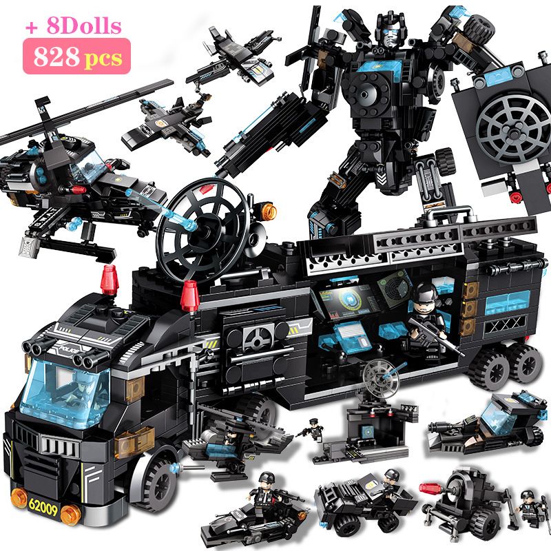 playmobil swat truck