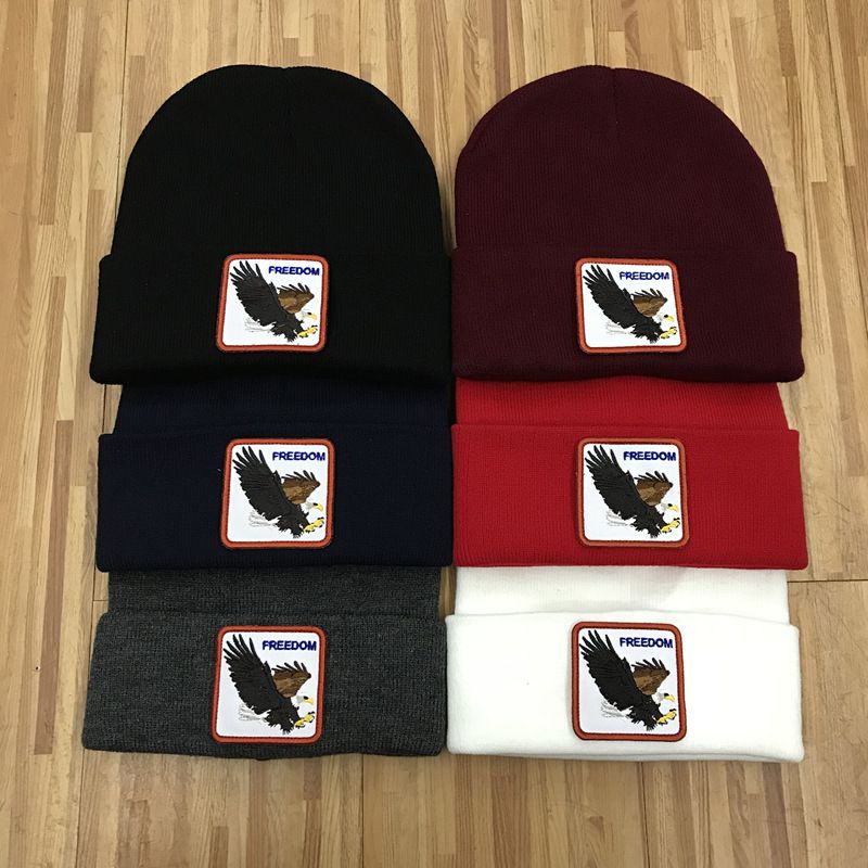 Acquistare 2020 New Fashion Tide Patch Ricamo Elefante Elefante Tigre Wolf  Animali Inverno Cappello A Maglia Inverno Cappello A Maglia Cappello Hip  Hop Cappello In Lana Berchi Economico | Consegna Veloce E