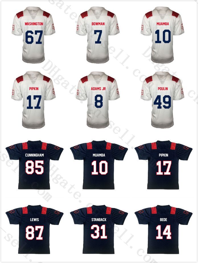 2019 Montreal Alouettes 2 Johnny Manziel Mens Womens Youth White Red