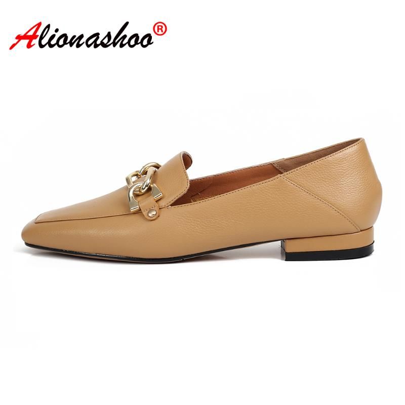 ladies white leather flat shoes