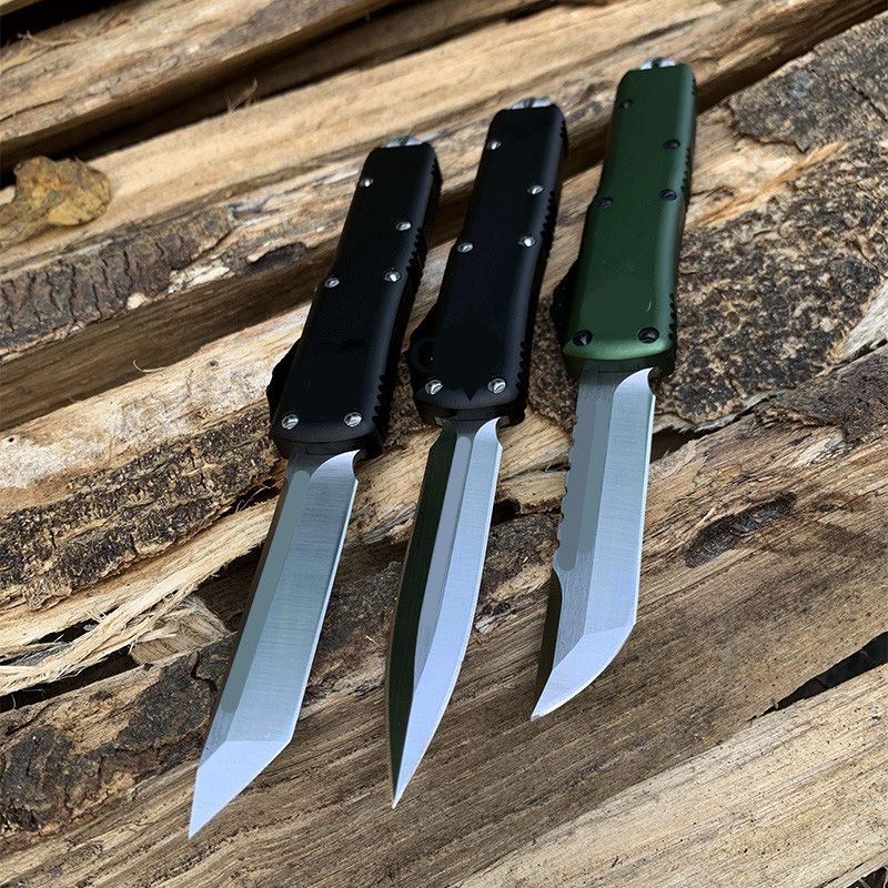3 Style UTX85 Automatic EDC Knife AutoTactical Aviation Aluminum Knives
