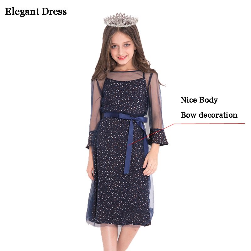 Acquista Vestito Elegante Ragazza Vestito Ragazze Vestito Da