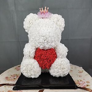 White Bear With Crown