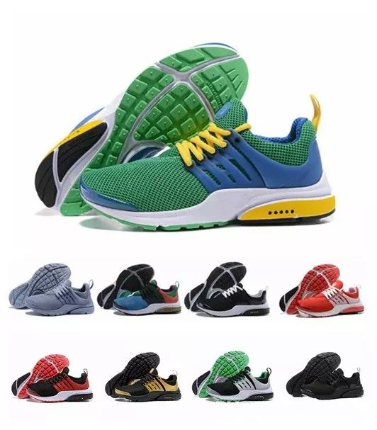 green and yellow running shoes