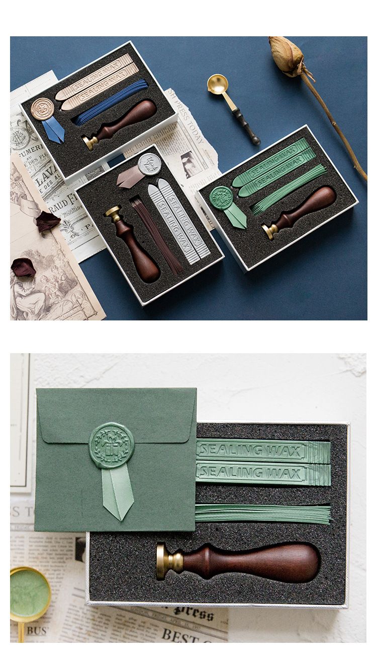 Creative Wedding Favors Wax Seals Set With Ribbons Diy Wedding
