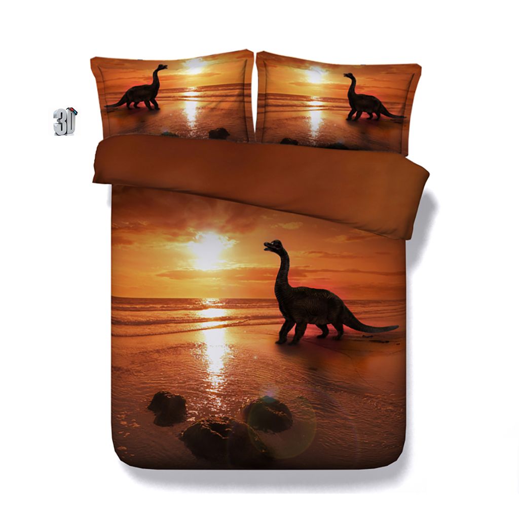 dinosaur print bedding