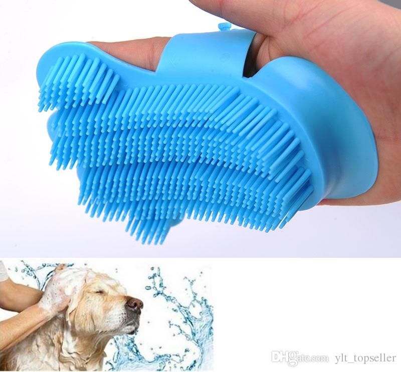 silicone dog brush