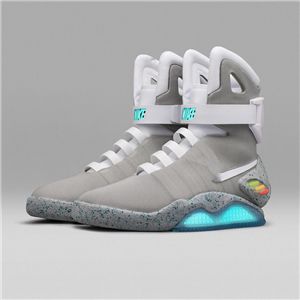 Compre Nike Air Mag Back To The Future 2019 Nuevo De Alta Calidad Air Mag  Edición Limitada Retorno A Los Futuros Guerreros Zapatos Zapatos De Los  Hombres Luminosos Luminosos LED A 150,39