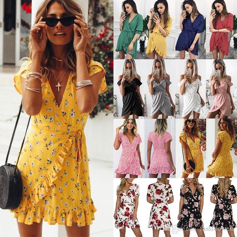 floral wrap dress uk