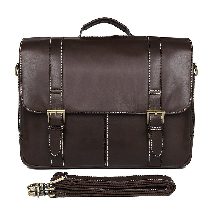 leather crossbody laptop bag