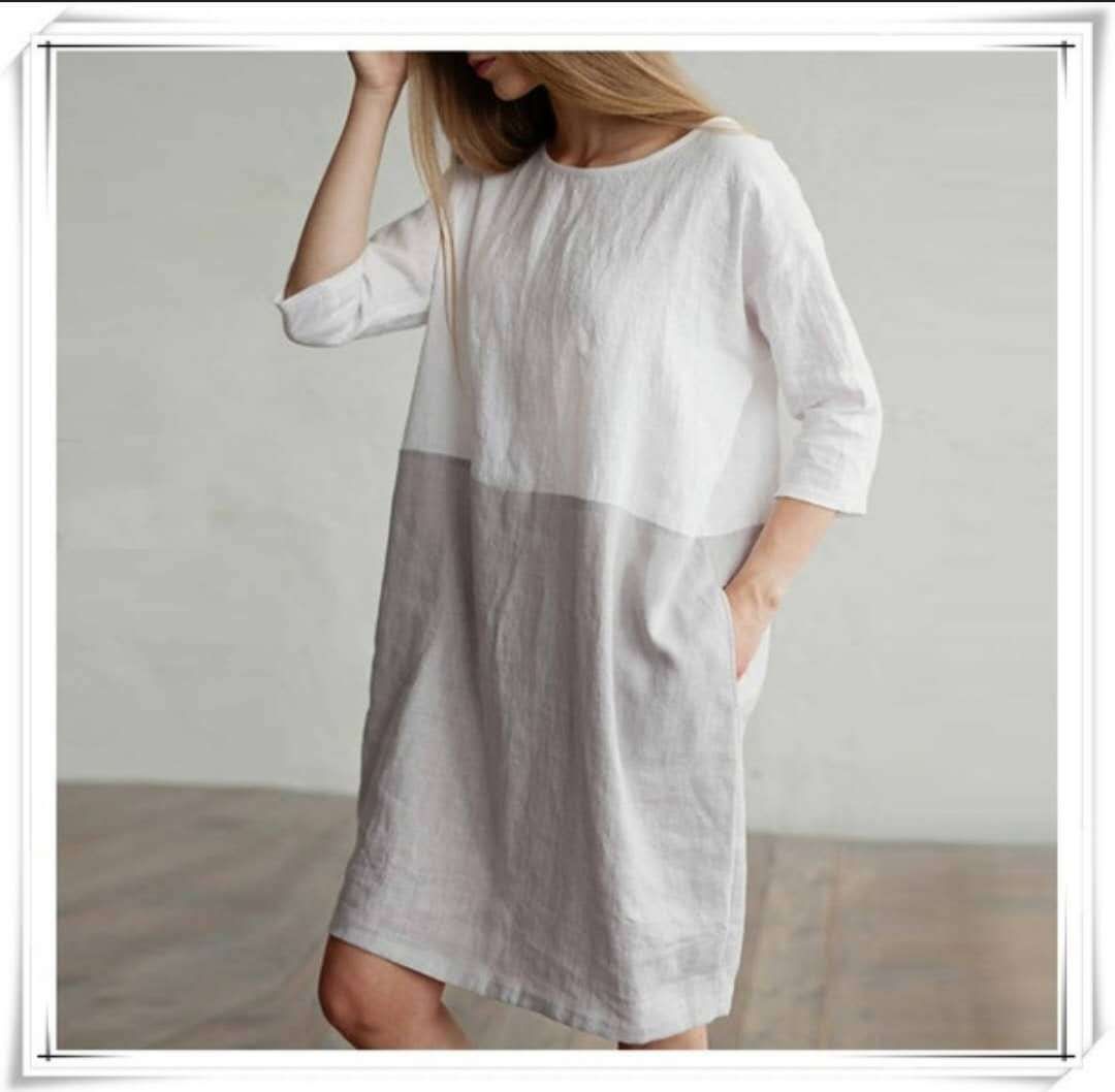 Women Cotton Dress Female Casual Dresses Sexy Women Summer Long Dress Girl  Street Style Dresses Cheap Long T Shirts From Iboutiquenews, $13.66 |  DHgate.Com