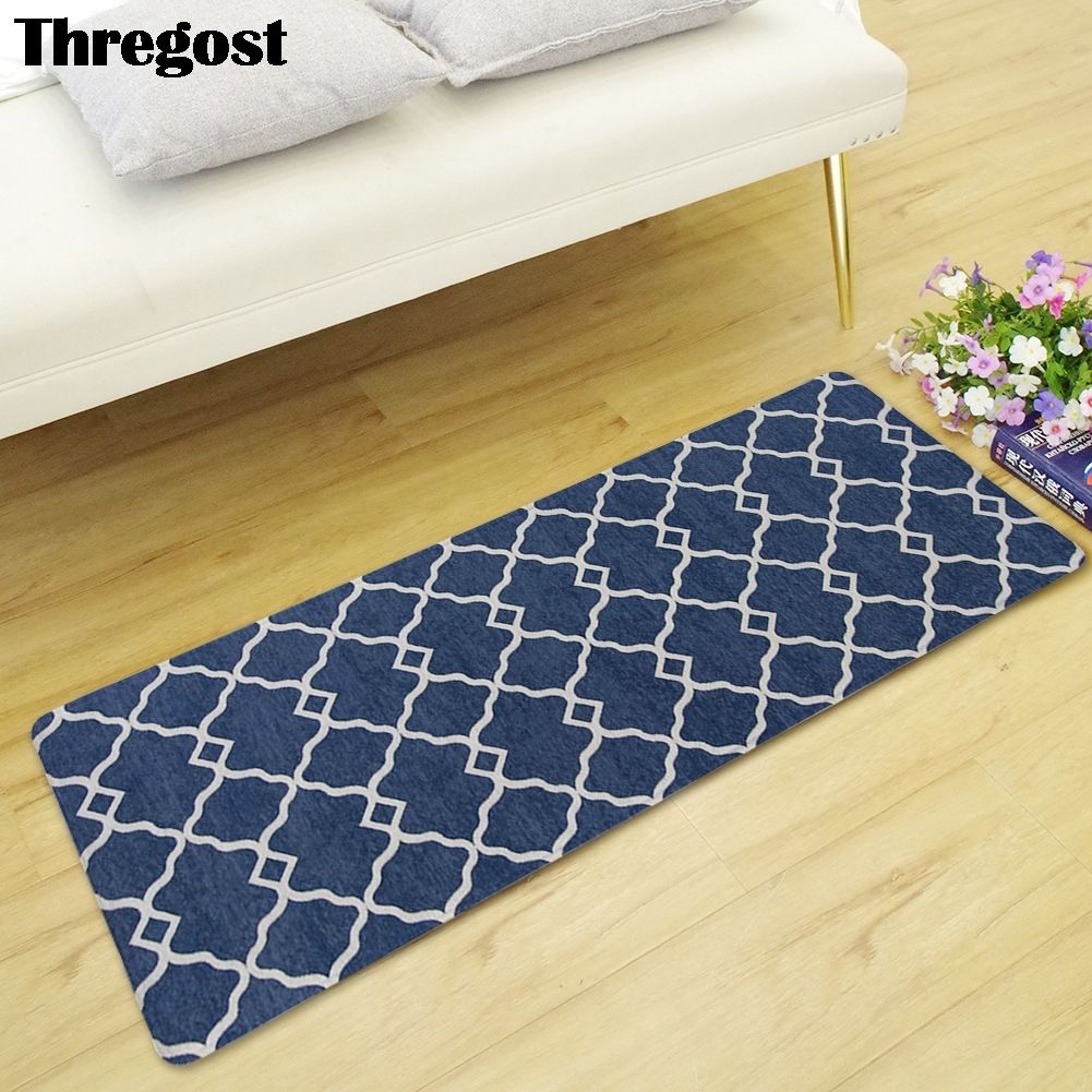 2020 Geometric Printed Floor Mats Door Mats Indoor Home Decor Mat Kitchen Rugs Washable Antislip Mat Welcome Carpet Outdoor Y200407 From Shanye09