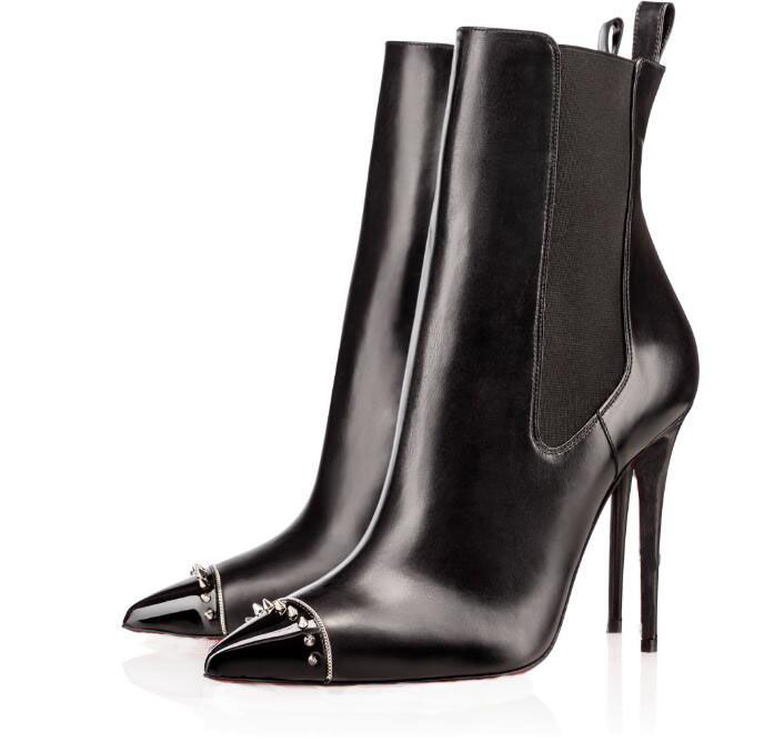 boots with red bottoms