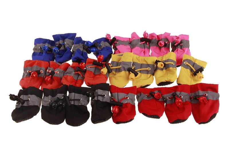 2021 Set Pet Spring Soft Overshoes Dog Summer Winter Snow Boots Shoes Dog Waterproof Shoes From