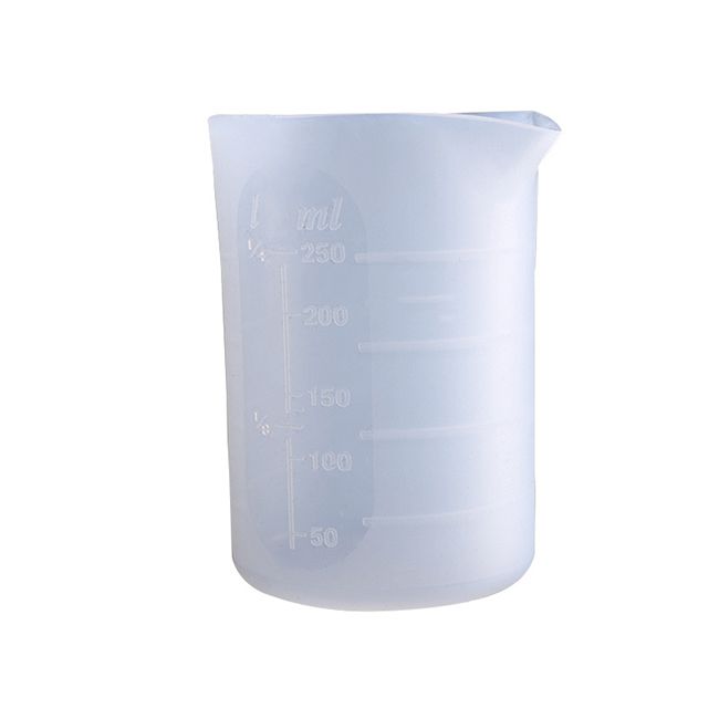 Satin Al 250 Ml Silikon Olcum Kupa Birden Cok Kez Kullanin Icin Recine Epoksi Kupasi Uv Recine Kalip Craft Araci Yari Seffaf Karistirma Cast Tl16 42 Dhgate Comda