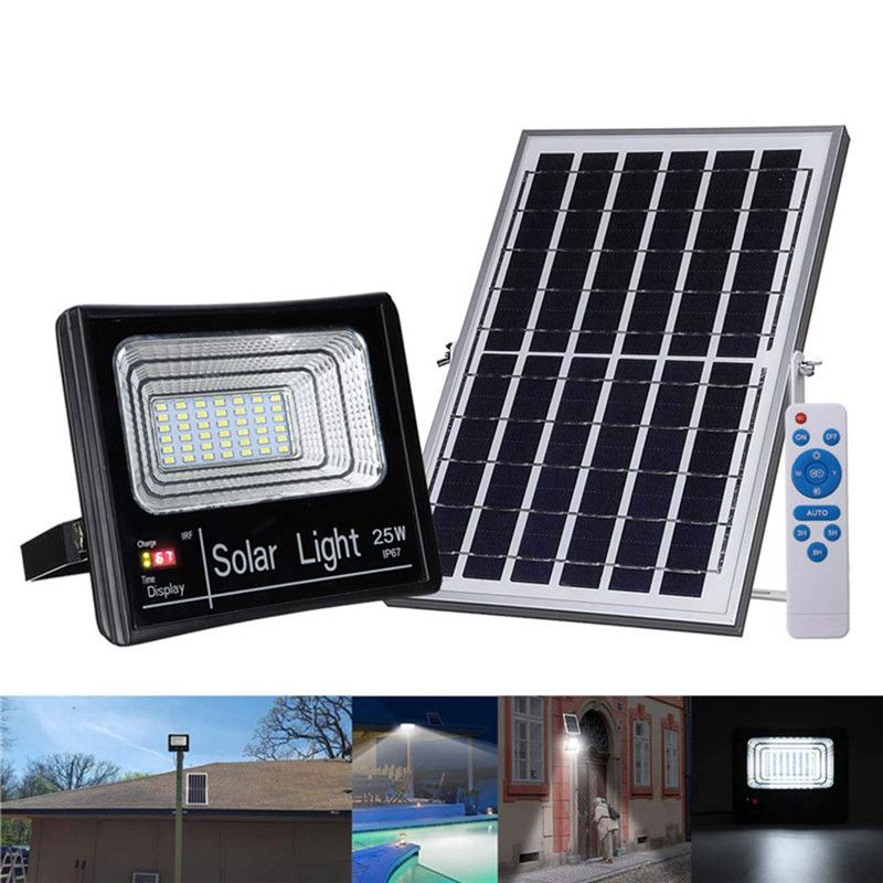 2021 Solar Flood Lights Outdoor&Indoor 1000Lumen Rechargeable Solar Powered Led Security Light