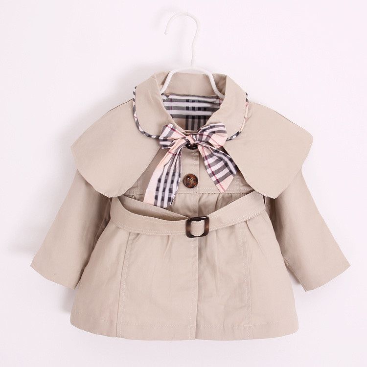 baby girl trench coat