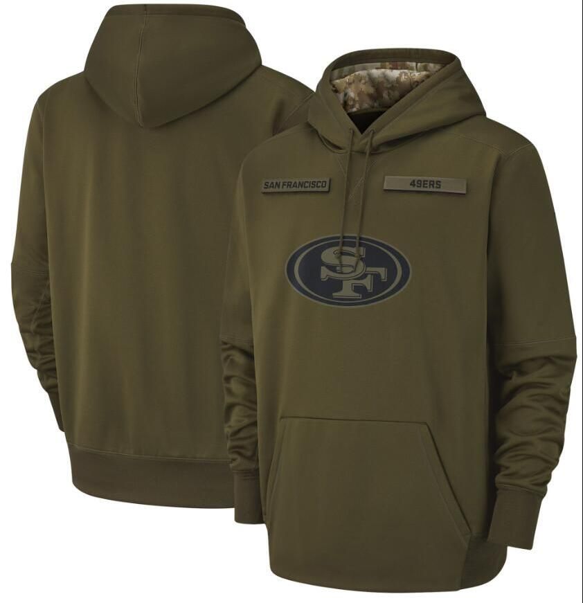 49ers salute to service hoodie