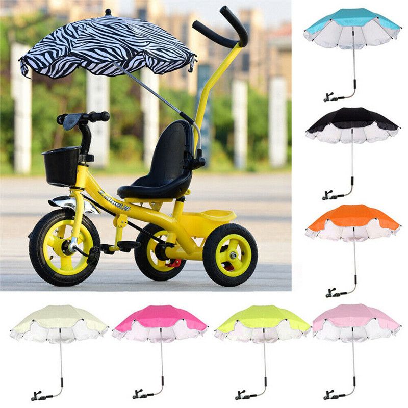 Yellow BABY SUN UMBRELLA PARASOL BABY PRAM PUSHCHAIR BUGGY CANOPY PROTECT FROM SUN//RAIN