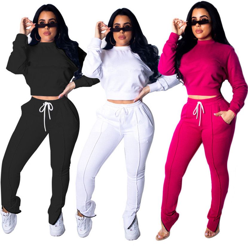 Compre Diseñador De La Marca Mujer Sudadera Corta Top 2 Piezas Conjunto  Sudadera Con Capucha Leggings Chándal Sudadera Medias Ropa Deportiva Suéter  Pantalones Trajes 88 A 13,32 € Del Mara_1 | Es.Dhgate.Com