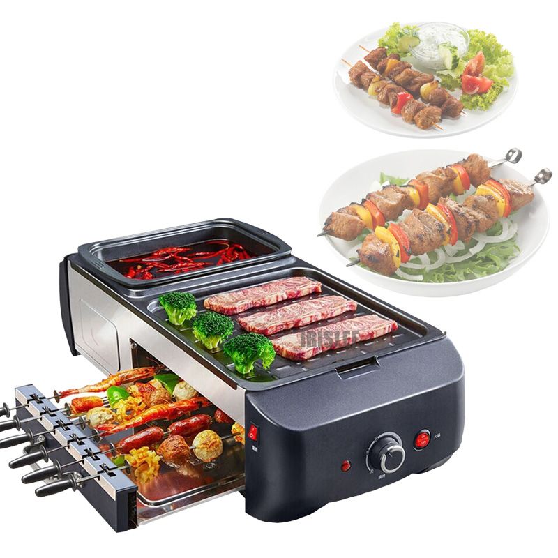 2020,Stainless Steel Electric Barbecue Machine Multifunctional Korean