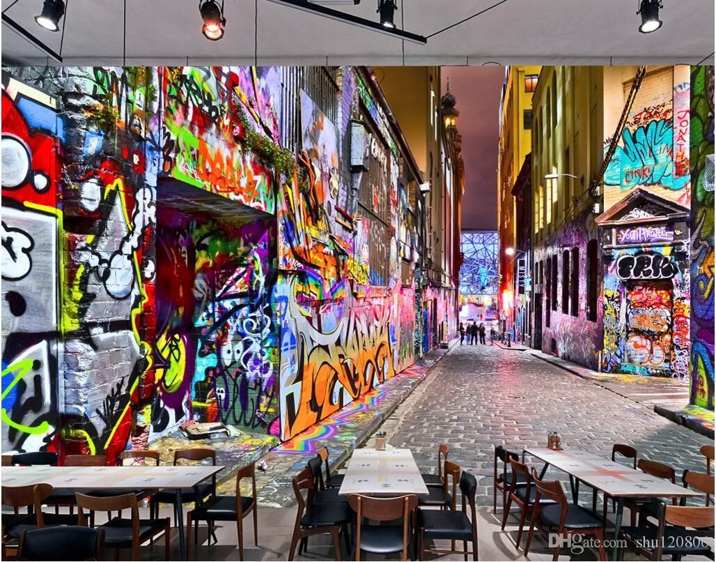 3d Wallpaper Custom Photo Mural Modern Pop Street Art Graffiti Bar Home Decoration 3d Wall Murals Wallpaper For Walls 3 D Living Room Bikini Wallpaper Bikini Wallpapers From Wuyang103 109 15 Dhgate Com