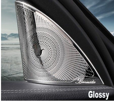 Audio Speaker Car Loud Speaker Trim Covers Sticker For Mercedes