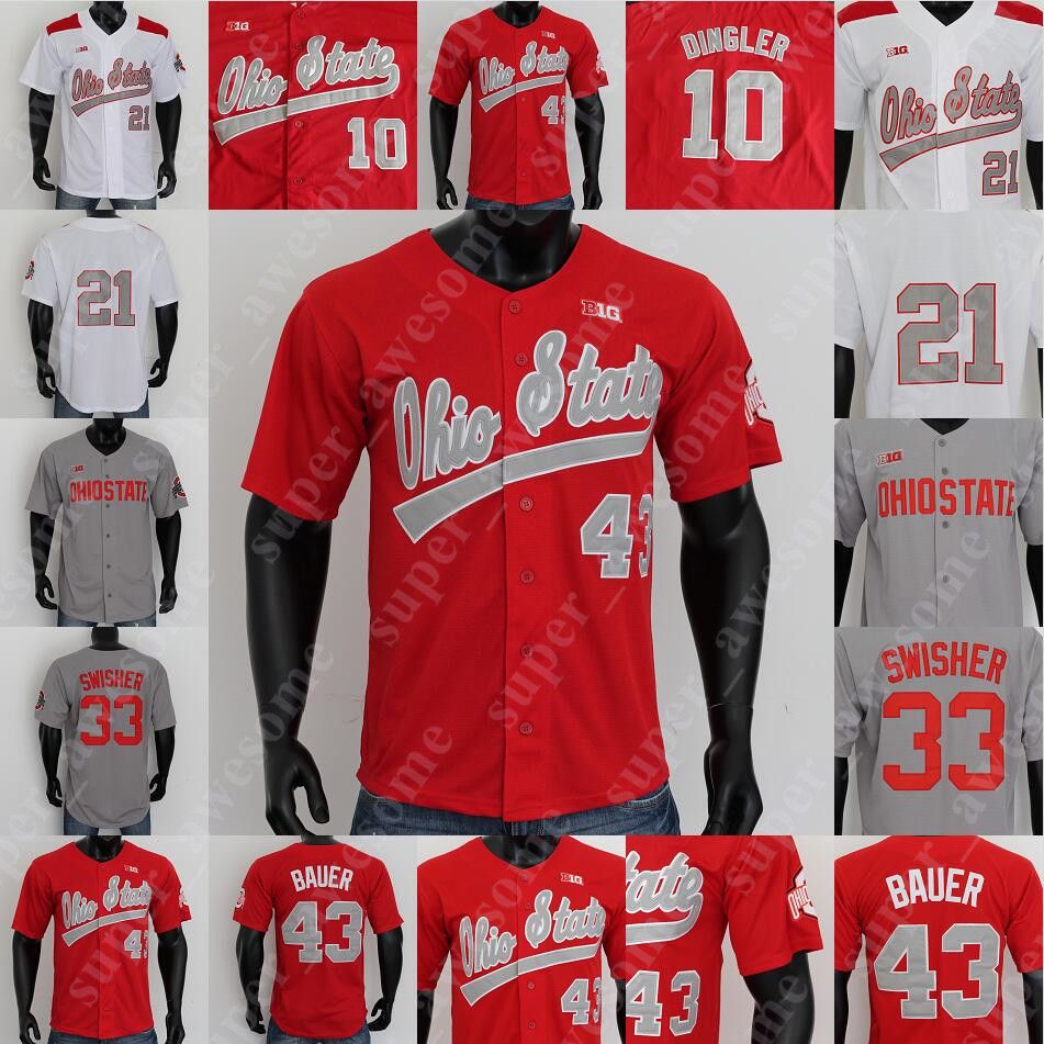 ohio state baseball shirt