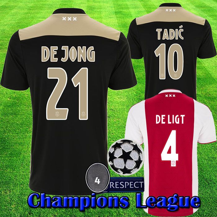ajax champions league kit