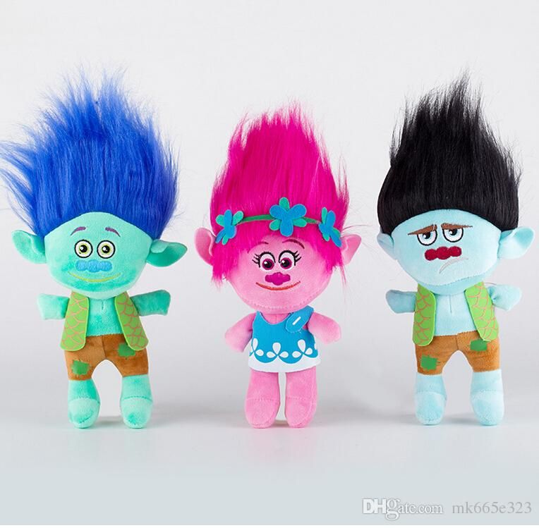 trolls plush dolls