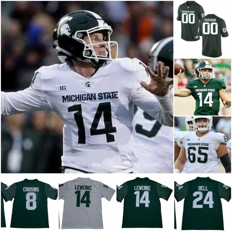 custom michigan state football jersey