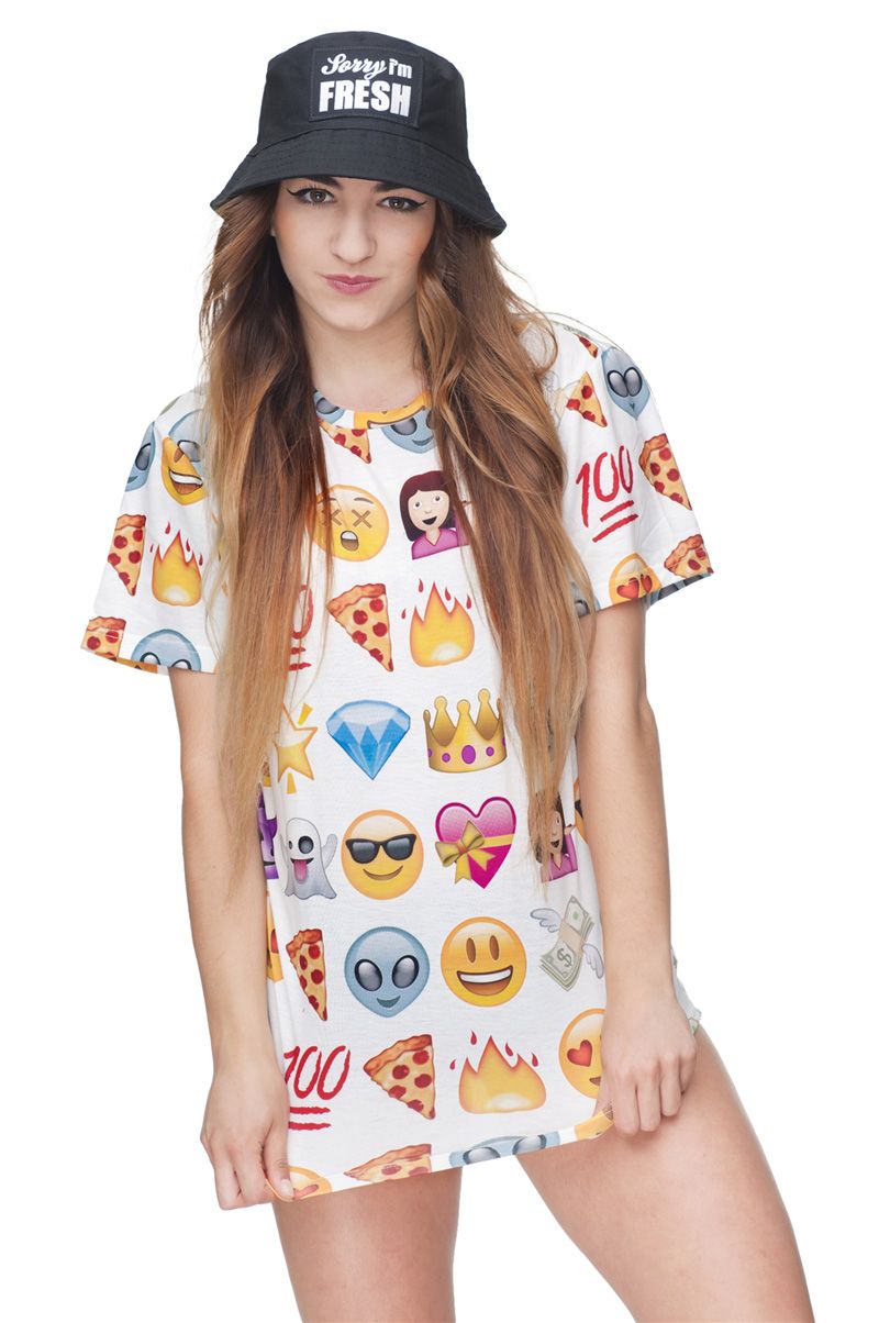 blusa de emojis