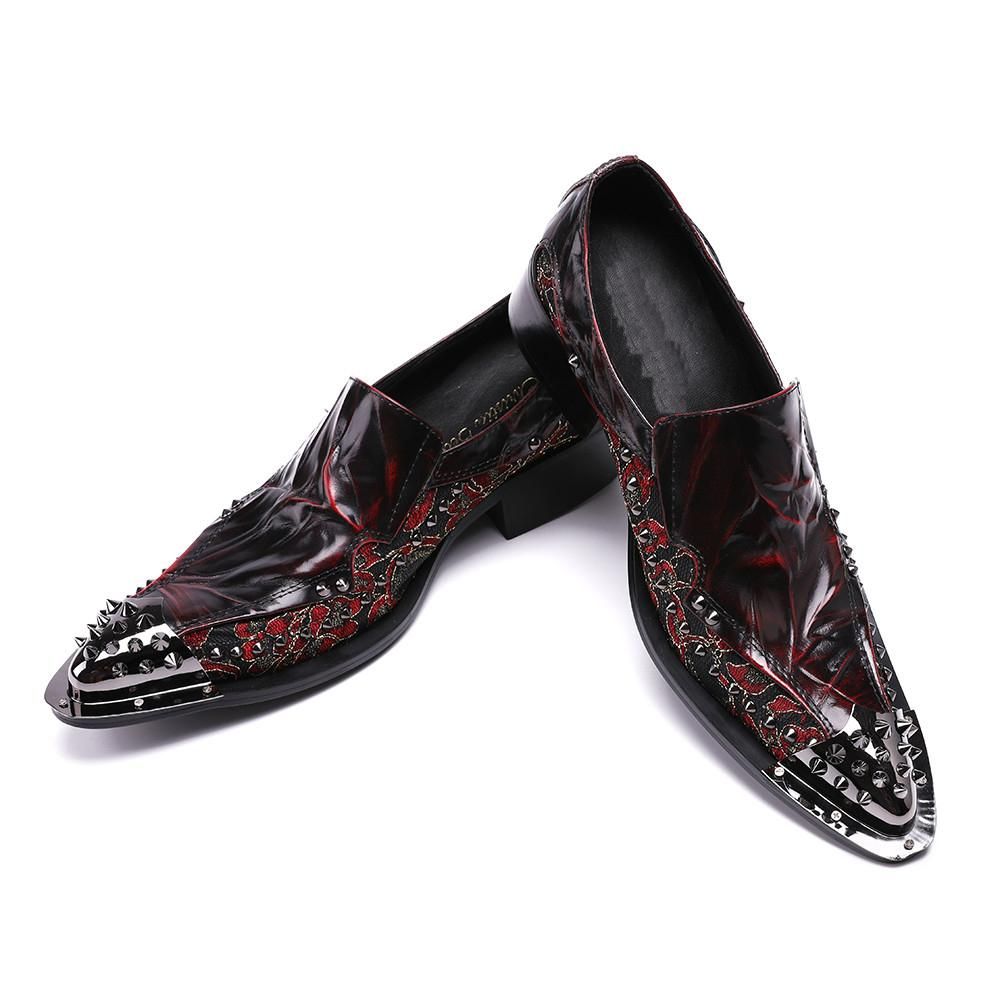 men's floral formal shoes