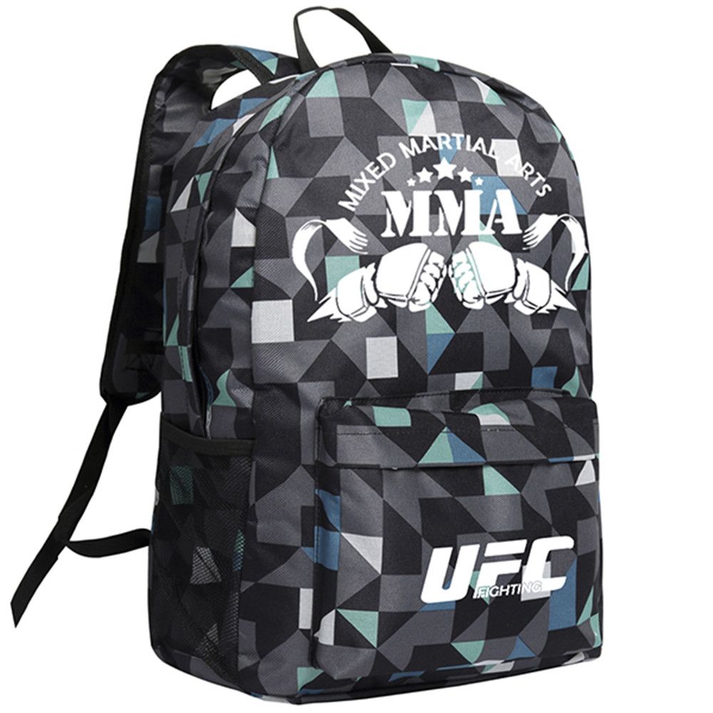 MMA Backpack Boxing Shoulder UFC Memory Gifts Daypack For Friends From