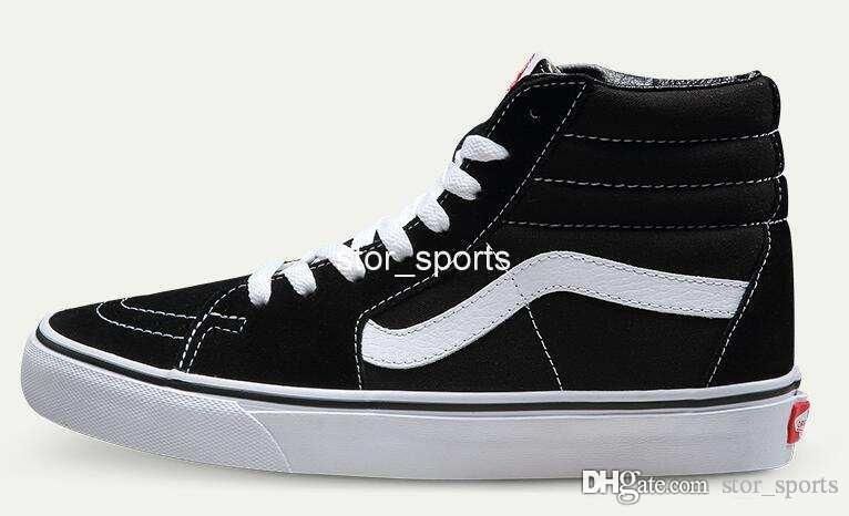 vans old skool black high tops