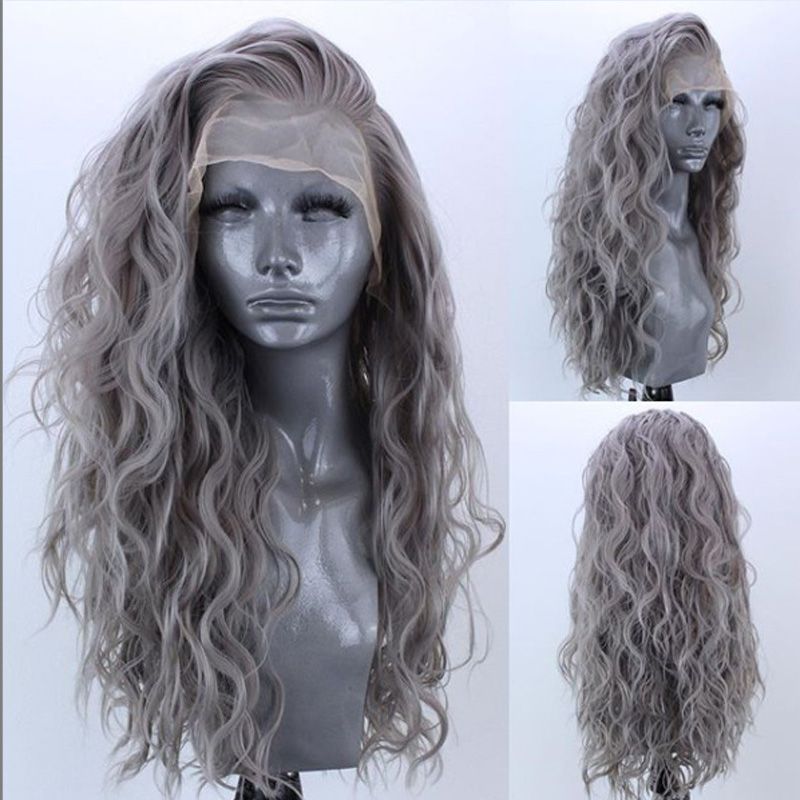 New style chemical fiber hair Wigs loose curly lace front Wig 12 14 16 18 20 New style chemical fiber hair Wigs loose curly lace front Wig 12 14 16 18 20