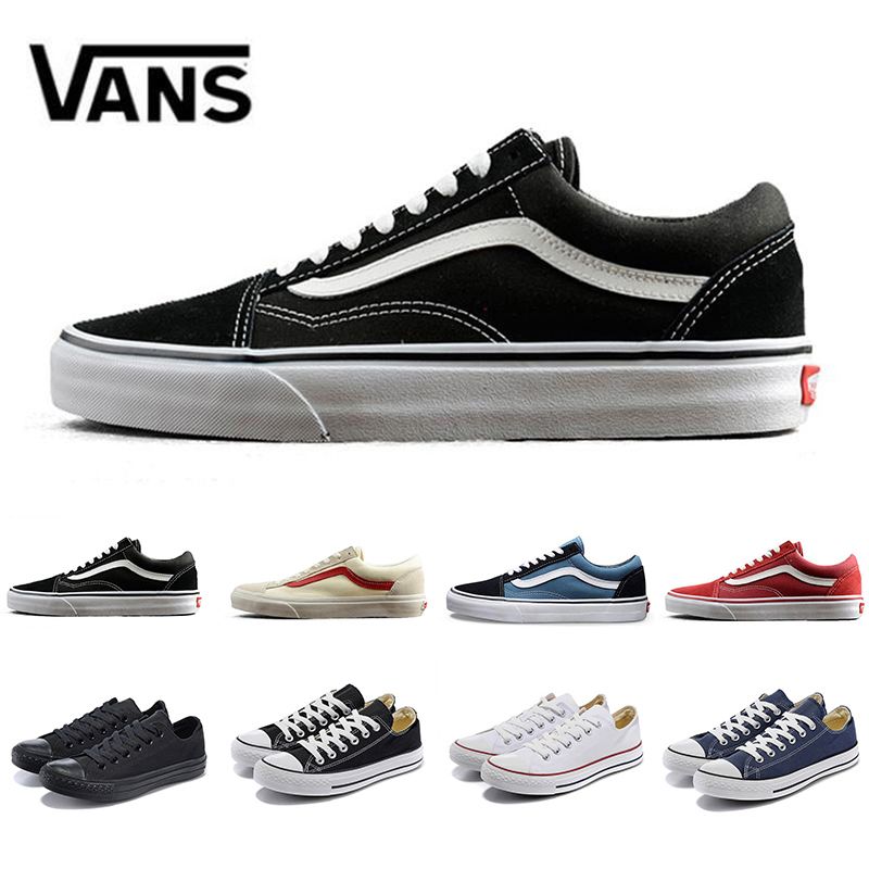 vans com listra branca