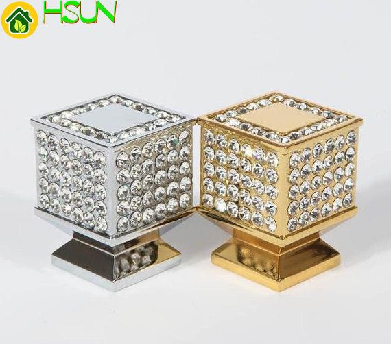 2019 Rhinestone Dresser Knobs Door Pull Drawer Knobs Pulls Handles