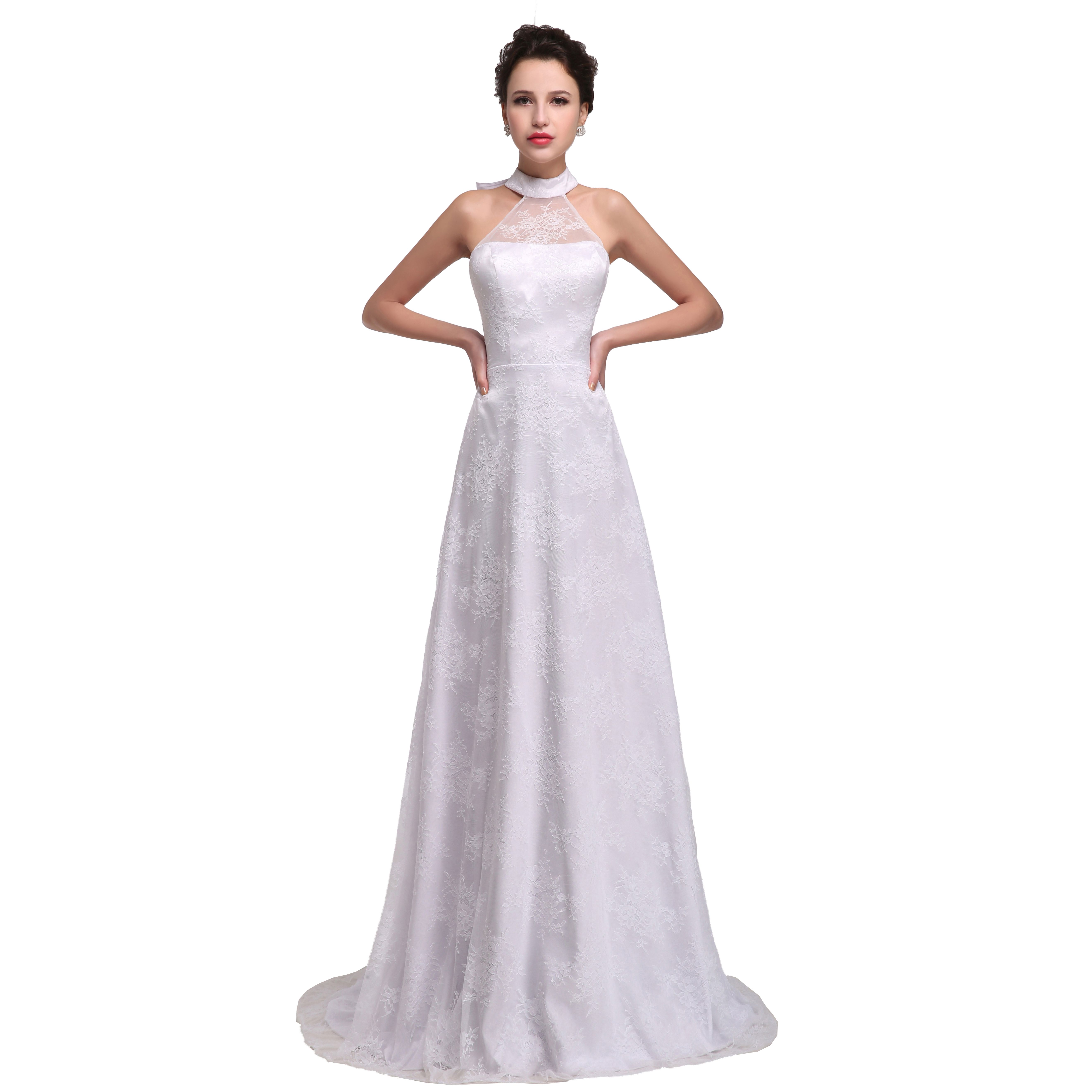 halter wedding dresses 2021