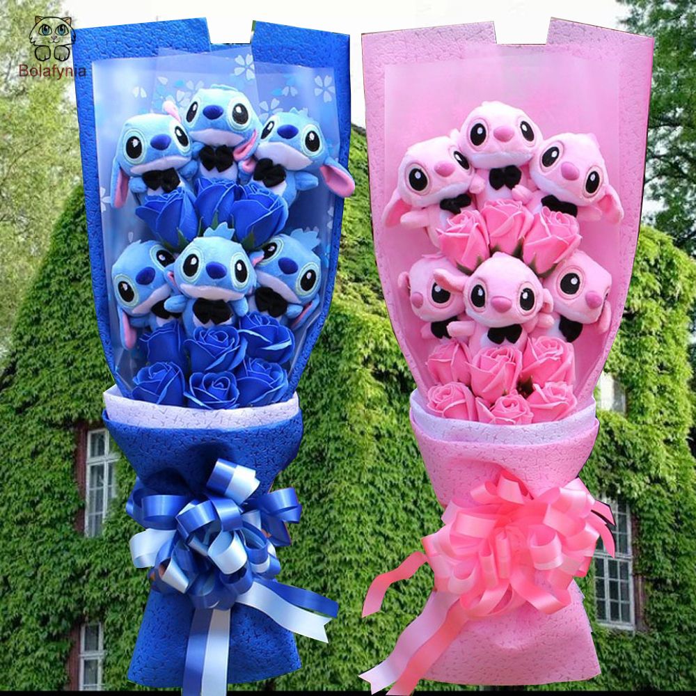 ANTES DE CRISTO. violinista probable Bolafynia Stitch Peluches Jabón Bouquet de flores Muñecos de peluche Suave Ramos de flores para el Día de San Valentín Cumpleaños Regalos de Navidad J190717 ANTES DE CRISTO. violinista probable Bolafynia Stitch Peluches Jabón Bouquet de flores Muñecos de peluche Suave Ramos de flores para el Día de San Valentín Cumpleaños Regalos de Navidad J190717