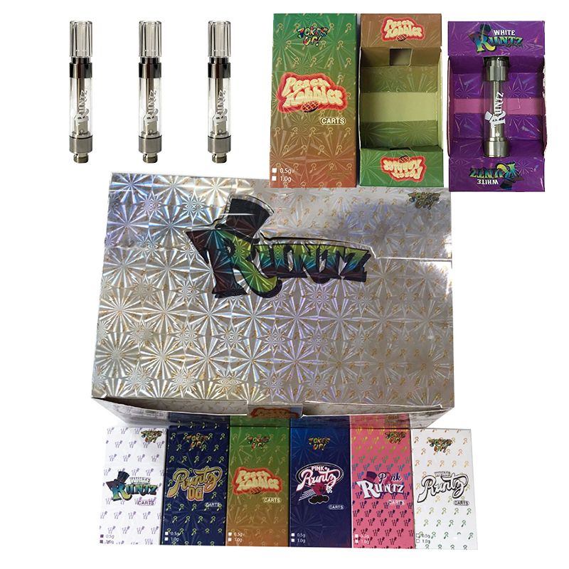 Runtz Empty Cartridges Jokes Up Runtz Vape Cartridges Packaging 0 8ml 1ml Ceramic 510 Thread Atomizer Vaporizer Glass Thick Oil Carts From Ascycling 0 71 Dhgate Com