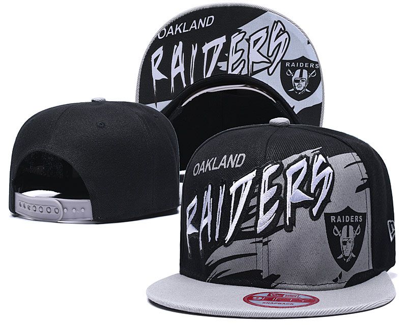 Oakland Raiders man hats