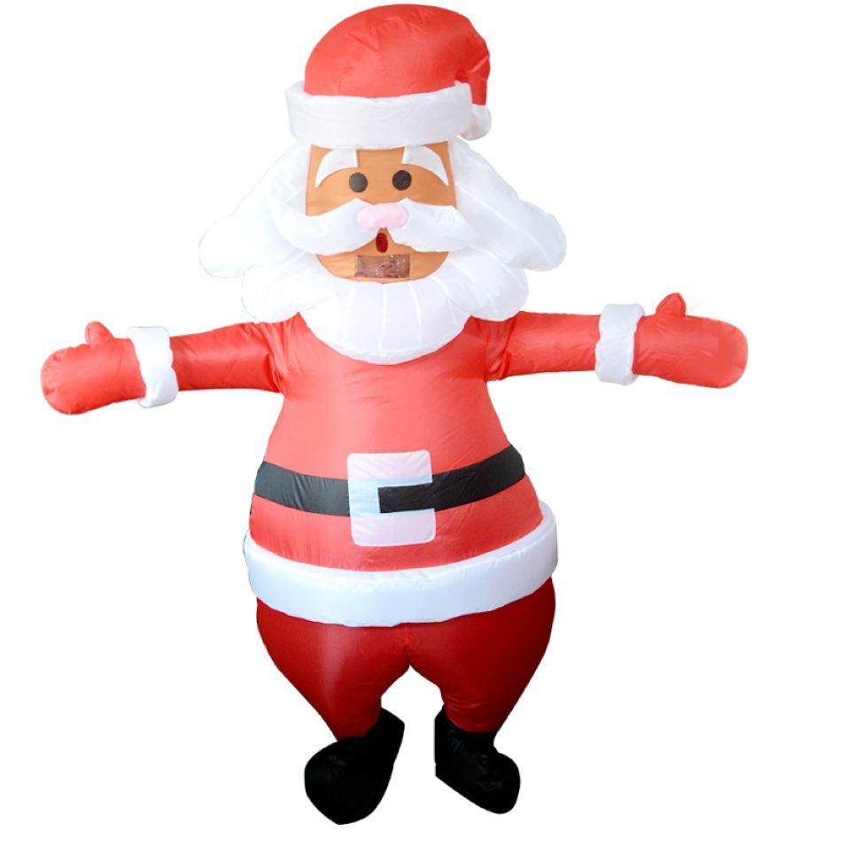 Compre Papai Noel Terno Inflável 3 Projetos Pai Natal Traje Cosplay Natal Desgaste Do Desempenho Da Rua 2 Conjuntos EPacket De Rosebox, $187,02 | Pt.Dhgate.Com
