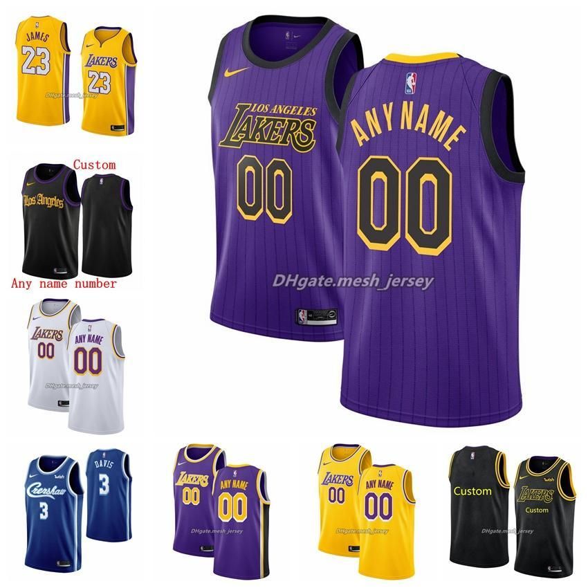 custom youth lakers jersey