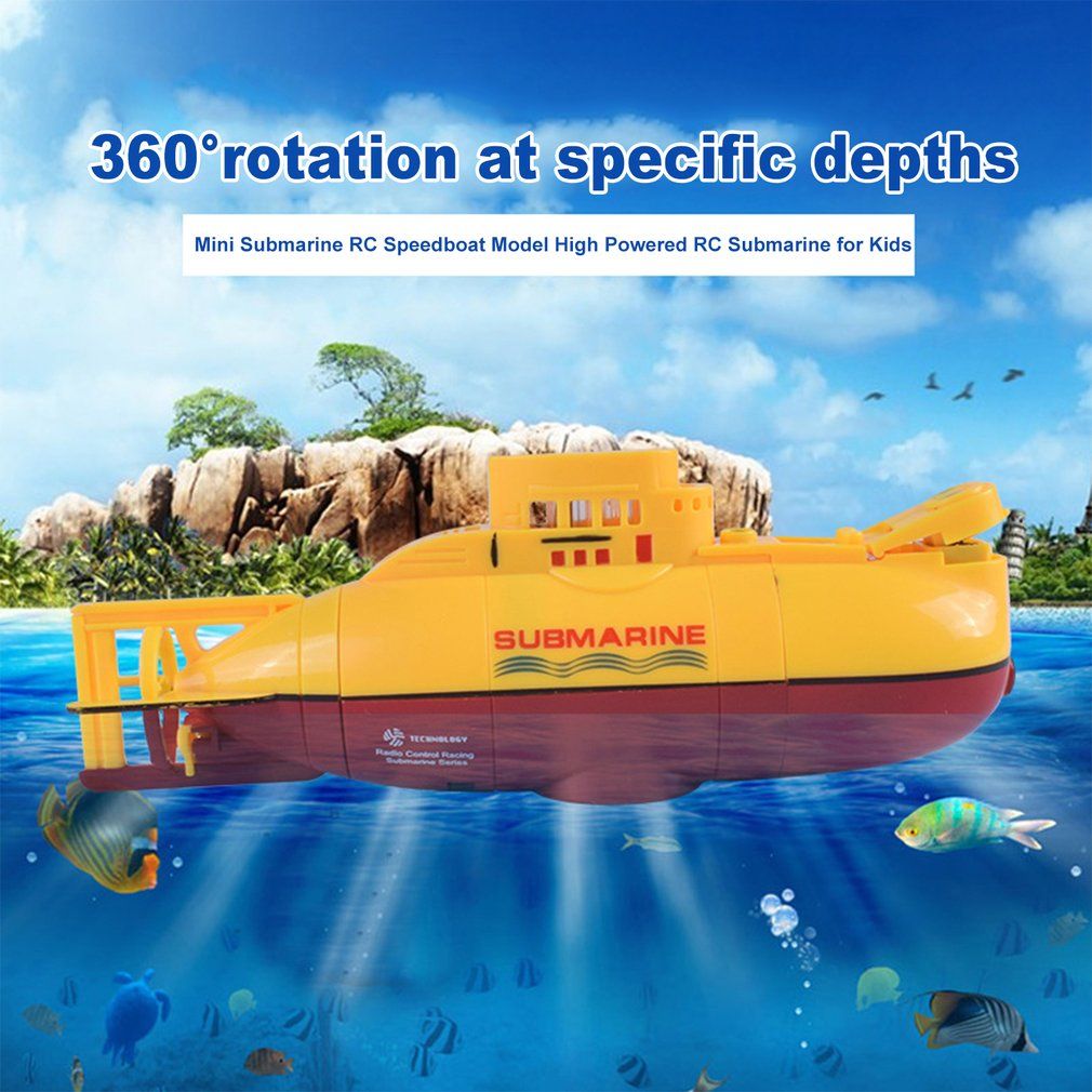 mini submarino rc