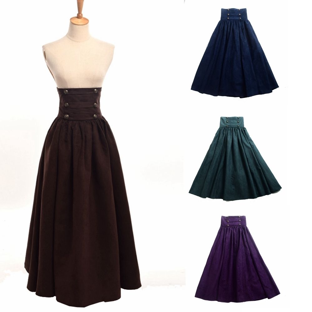 victorian maxi skirt
