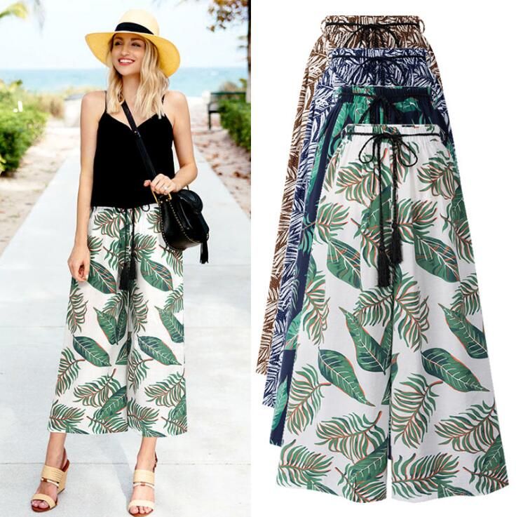 wide leg summer pants